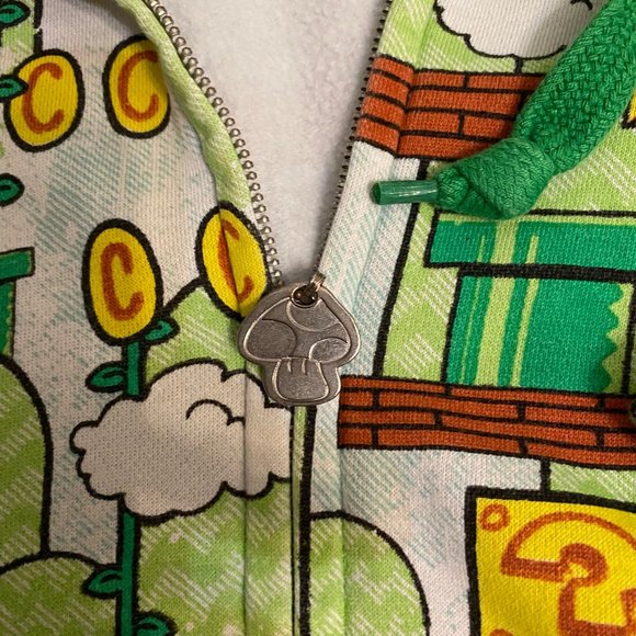"Enclothe" Unique Camouflage Super Mario Brothers Hoodie - Picture 9 of 9